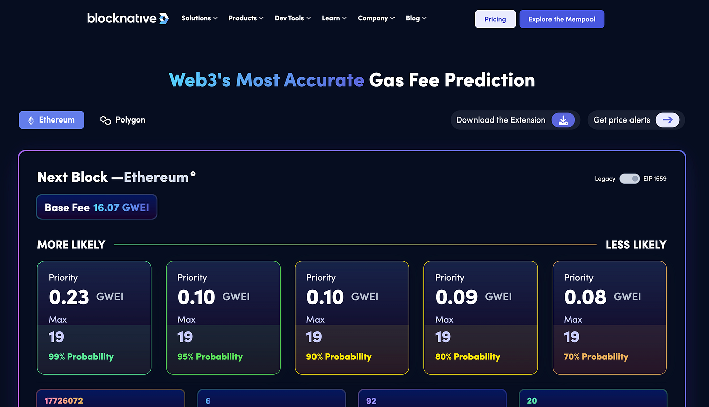 MEV Trading Tools Interface